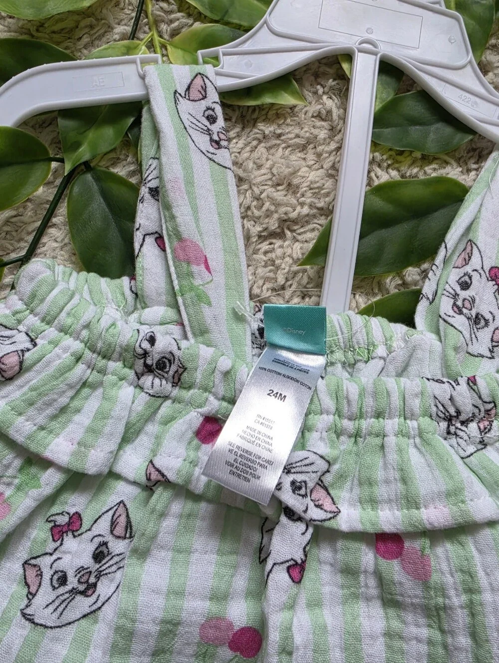 Baby Girl Marie (The Aristocats) Outfit (18-24 Months)